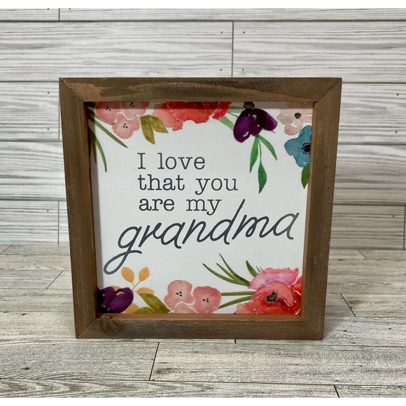 Grandma Gift Wooden Sign Tabletop - Picture 1 of 3